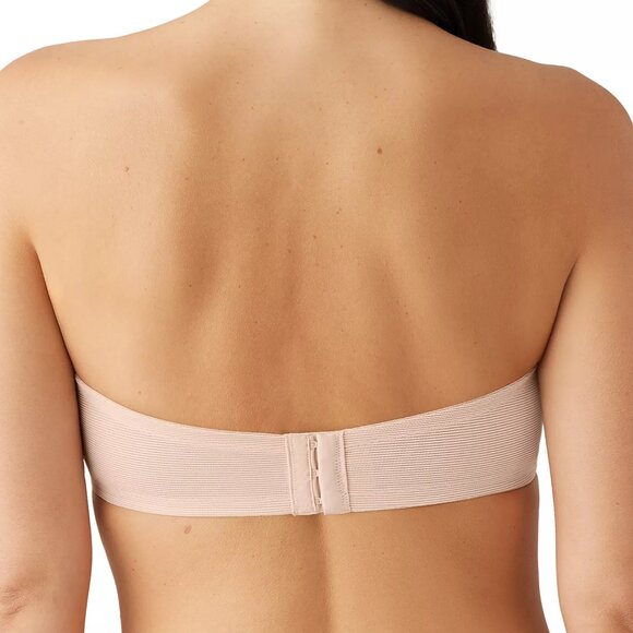 Wacoal Women's Visual Effects Strapless Minimizer Bra, Sand Nude, 34C - Picture 3 of 9